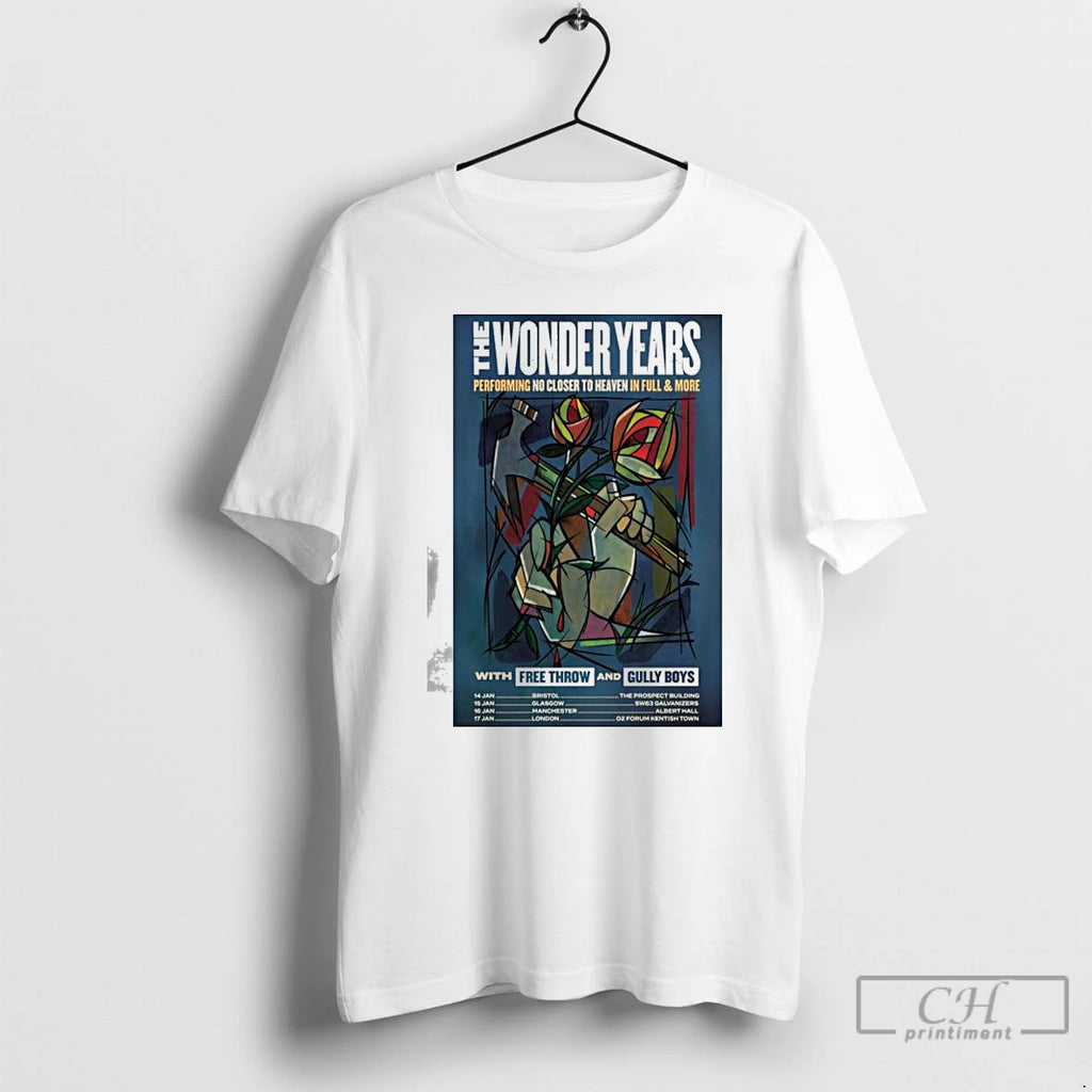 Premium The Wonder Years No Closer To Heaven 10 Year Anniversary Tour 2026 T Shirts