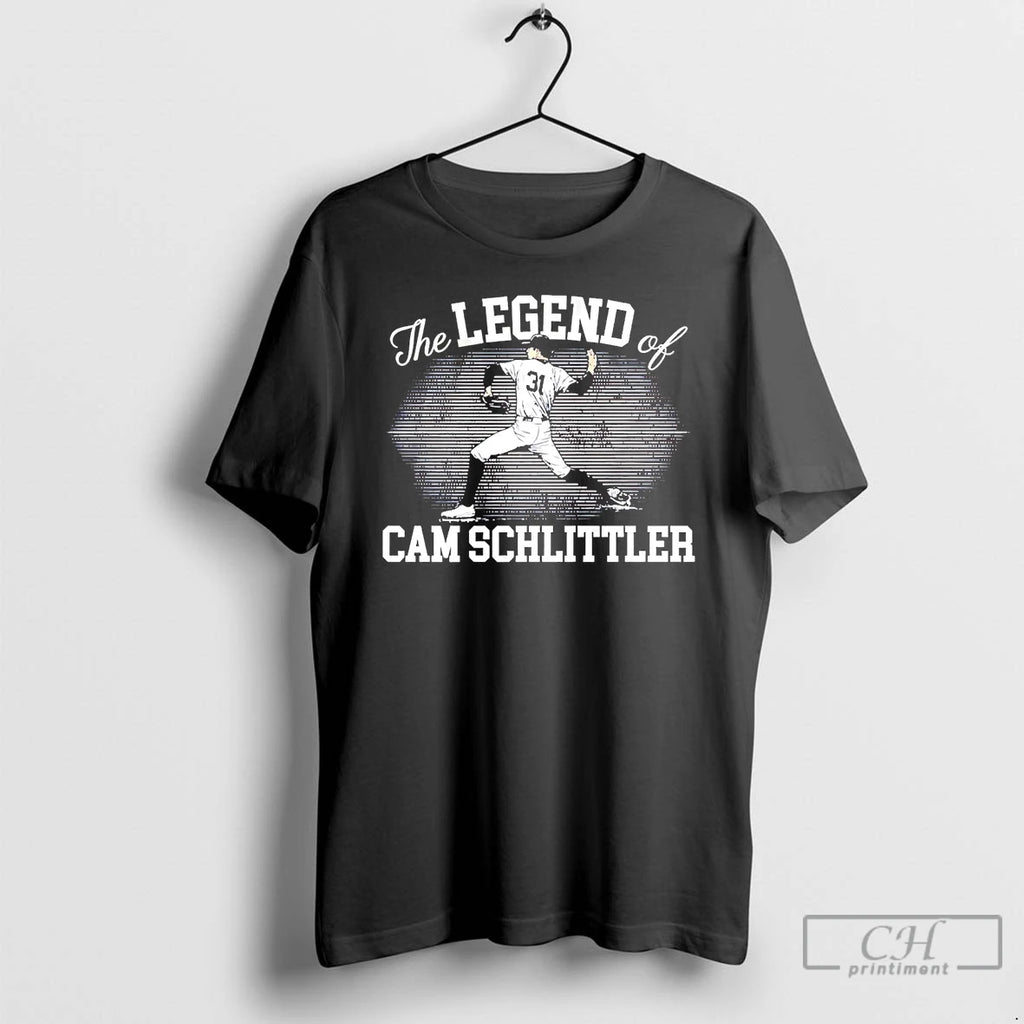 Premium The Legend Of Cam Schlittler Yankees T Shirts