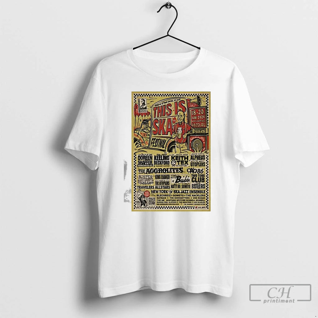 Premium This Is Ska Festival Rosslau Germany Concert June 18 20 2026 T Shirts