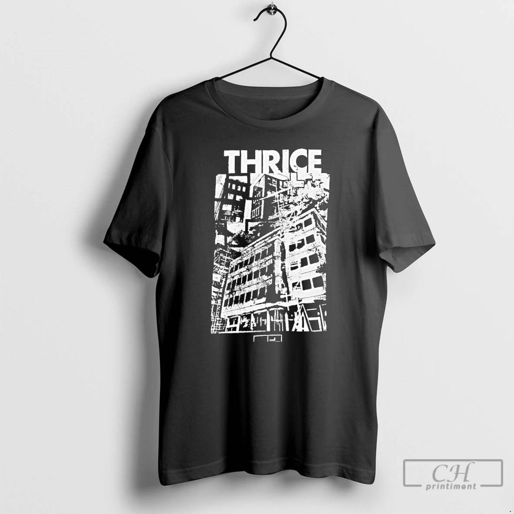 Premium Thrice Crashing Building T Shirts