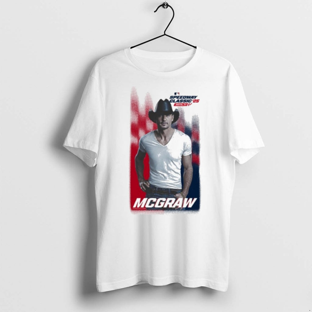 Premium Tim Mcgraw X Mlb Speedway 2025 T Shirts