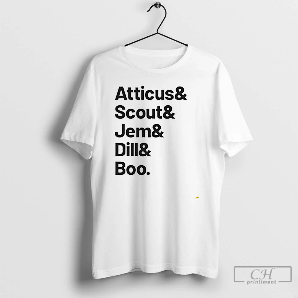 Premium Tom Home Economics Atticus And Scout And Jem And Dill And Boo T Shirts
