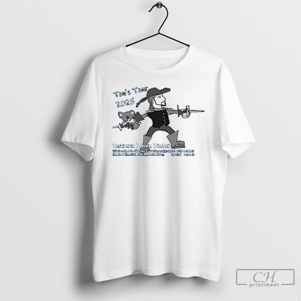 Premium Tons Tour 2 Destreza Down Under Ceramic Ceramic And Classic Dad Cap T Shirts