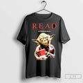 Premium Topher Grace Wearing Yoda Read And The Force Is With You