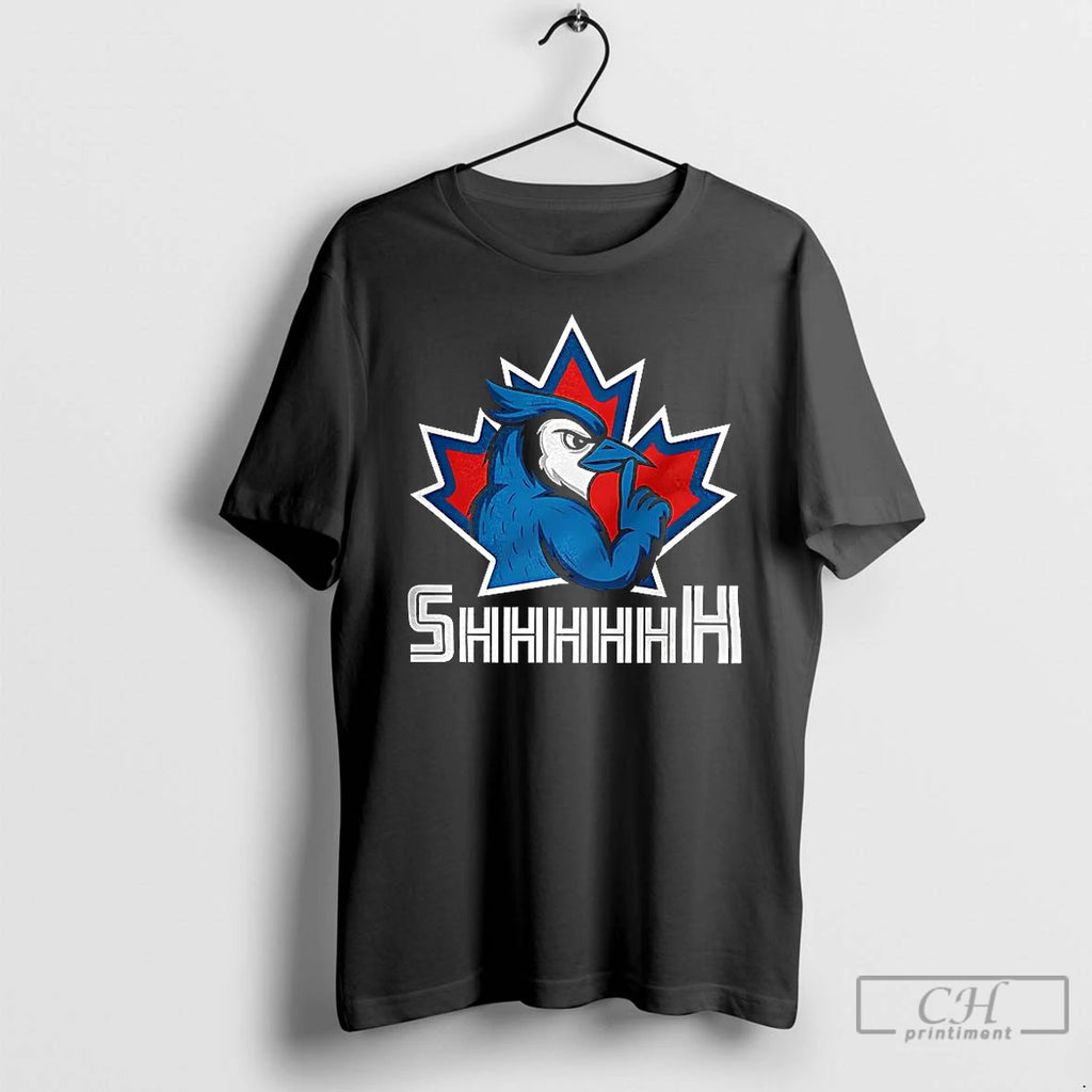 Premium Toronto Blue Jays Mlb Ace Shhhhhh Mascot T Shirts
