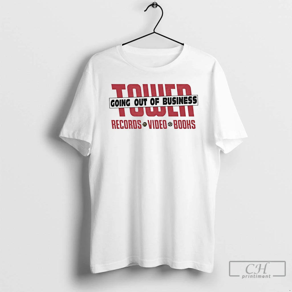 Premium Tower Records Video Books T Shirts