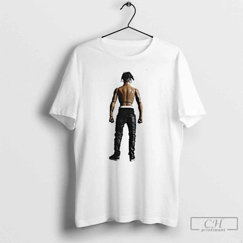 Premium Travis Scott Rodeo10 Years Action Figure T Shirts
