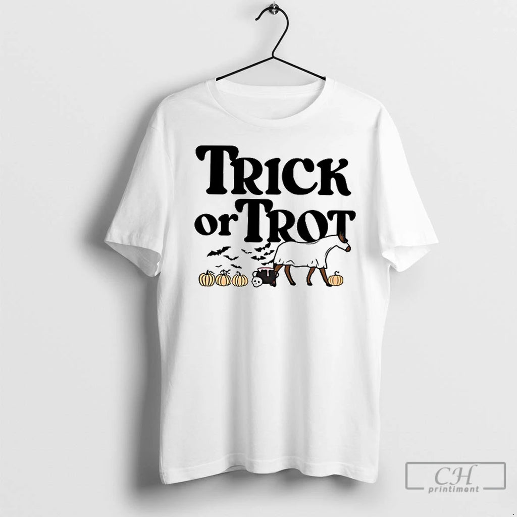 Premium Trick Or Trot Halloween Ceramic Ceramic And Classic Dad Cap
