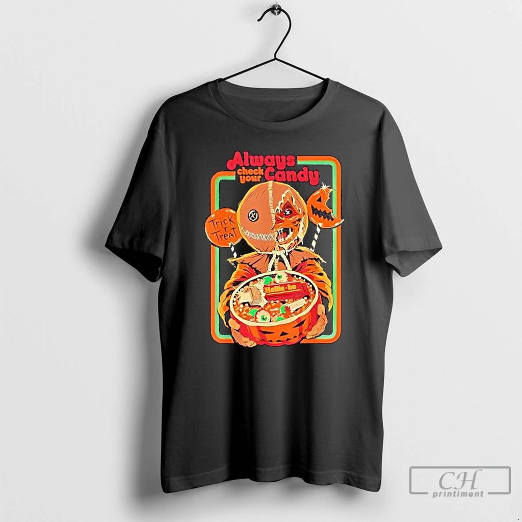 Premium Trick R Treat Always Check Your Candy Halloween T Shirts