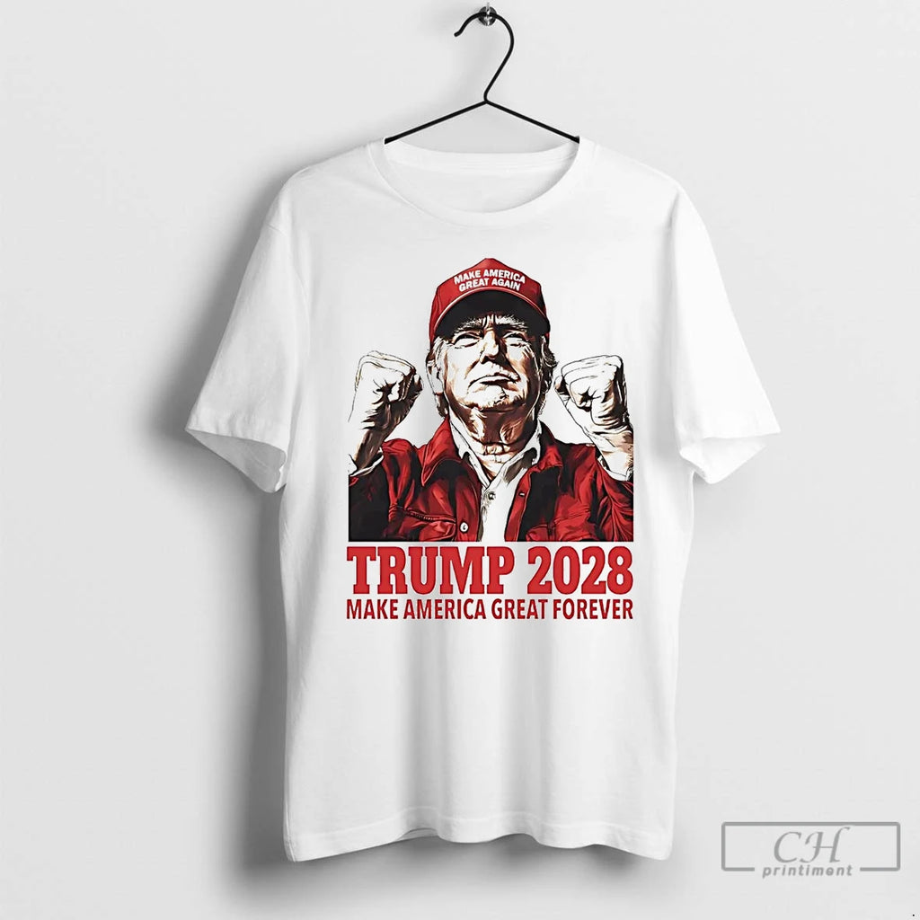 Premium Trump Maga 2028 Make America Great Forever