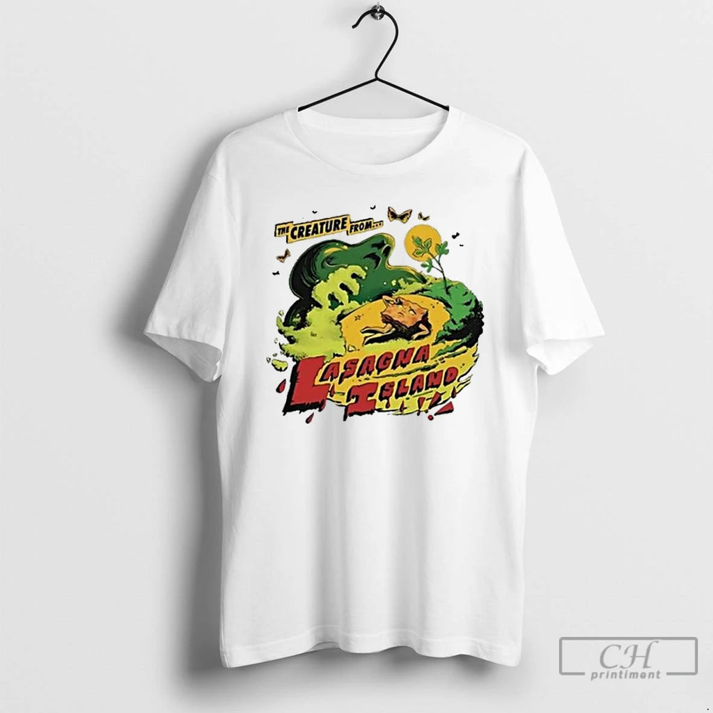 Premium Try Guys The Creature From Lasagna Island T Shirts
