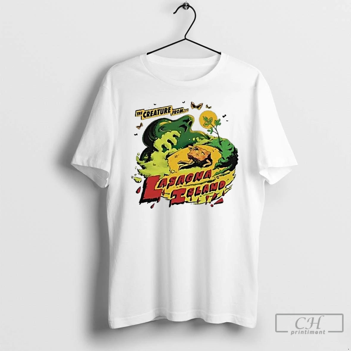Premium Try Guys The Creature From Lasagna Island T Shirts
