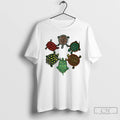 Premium Turtle Arranged In A Circle Graphic T Shirts