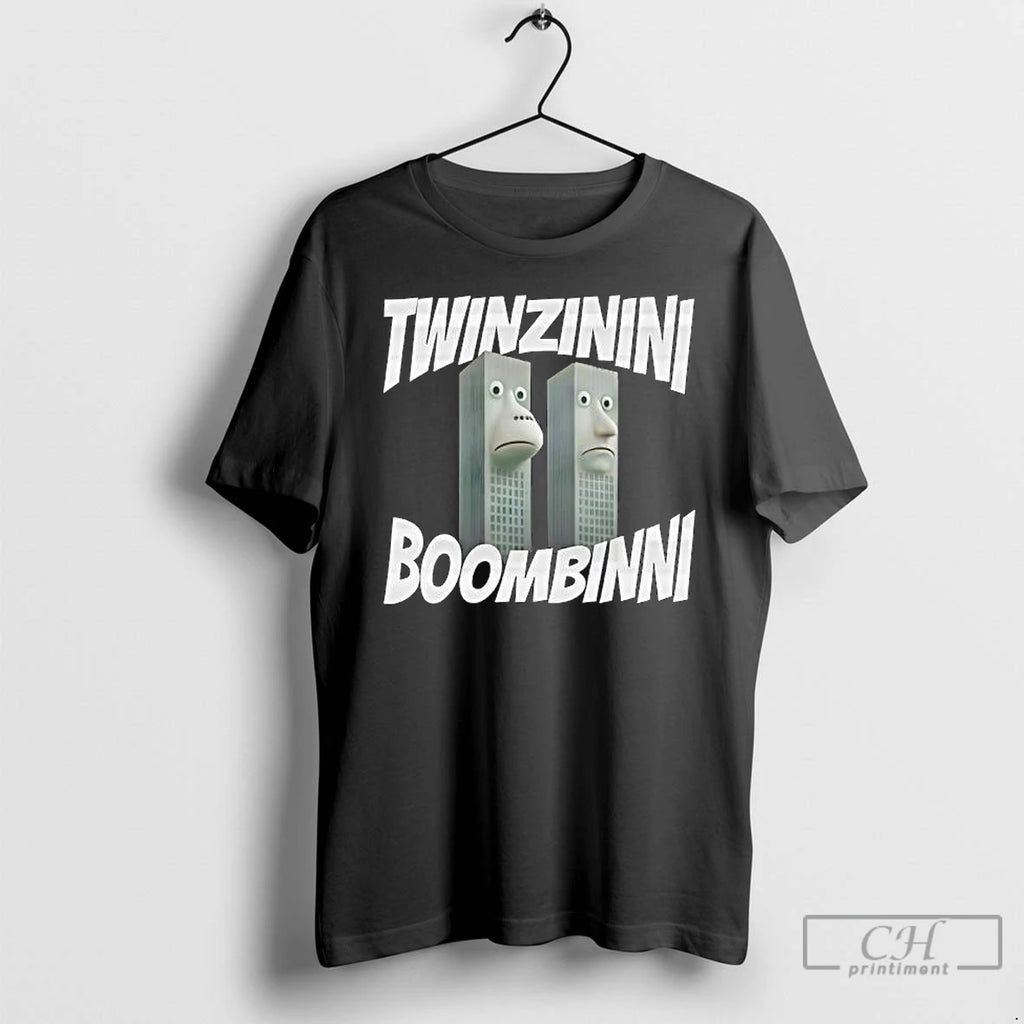 Premium Twinzinini Boombinni Towels T Shirts