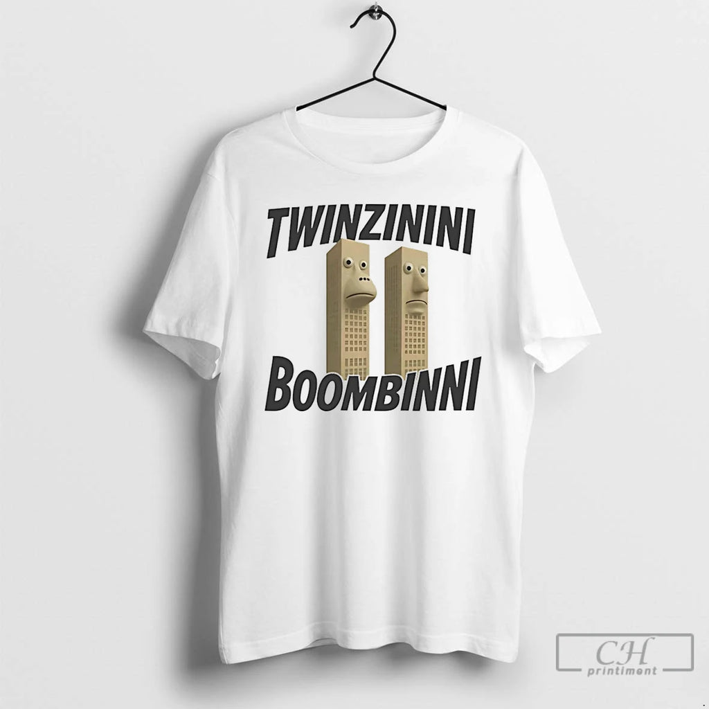 Premium Twinzinni Boombinni 9 11 T Shirts