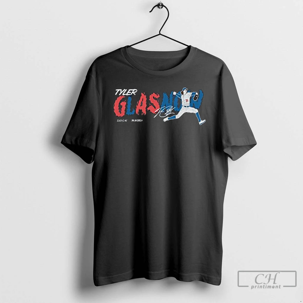 Premium Tyler Glasnow Los Angeles Dodgers Signature Long Sleve T Shirts
