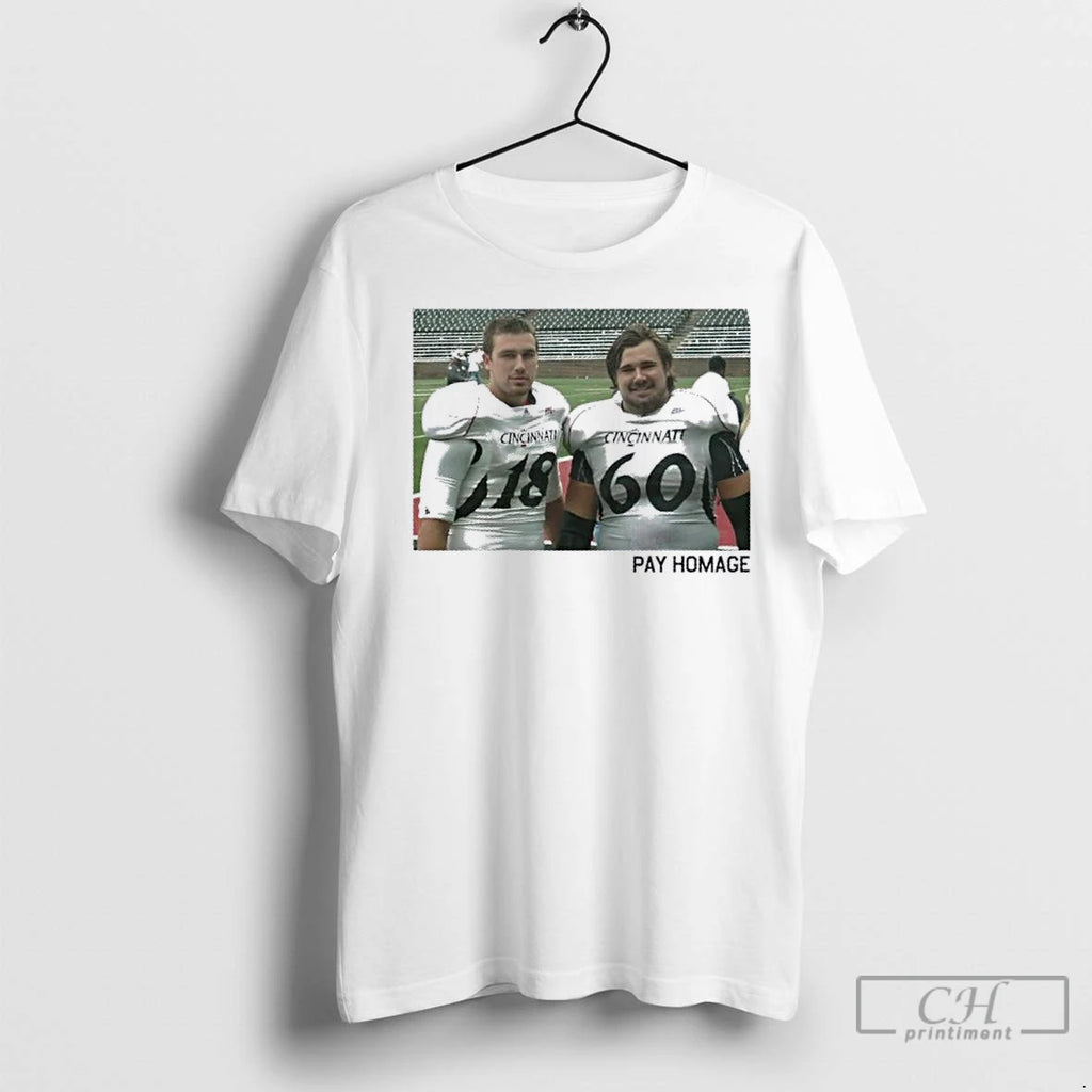 Premium Uc Bearcats Kelce Brothers Pay Homage