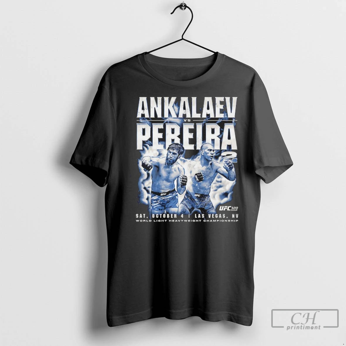 Premium Ufc 320 Ankalaev Vs Pereira 2 World Light Heavuweight Champions