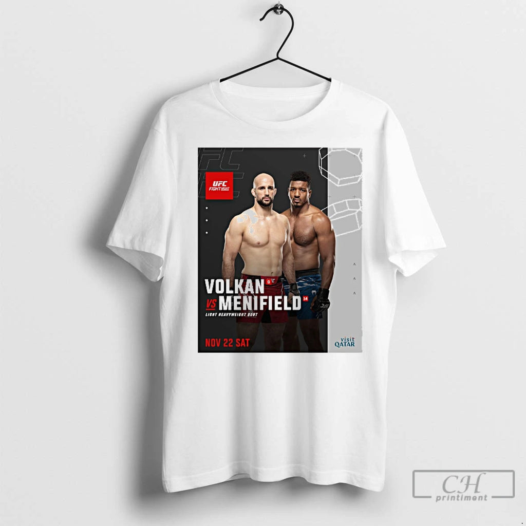 Premium Ufc Fight Night Volkan Vs Menifield Light Heavyweight Bout November 22 2025