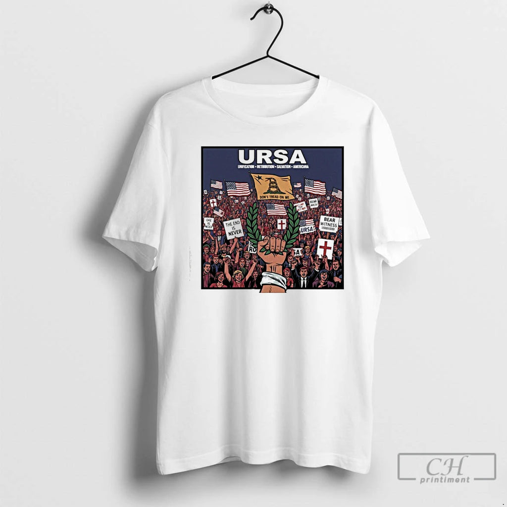 Premium Ursa Unification Retribution Salvation America T Shirts