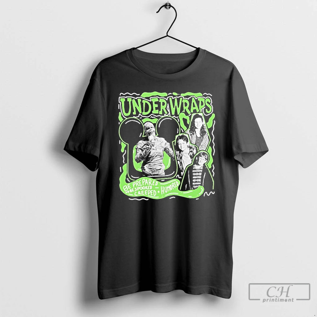 Premium Underwraps Be Prepared To Be Spooked Creeped Homored 1997 T Shirts