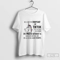Premium Unicorn Middle Finger No I Cant Do Snapchat Or Tiktok But I Can Write