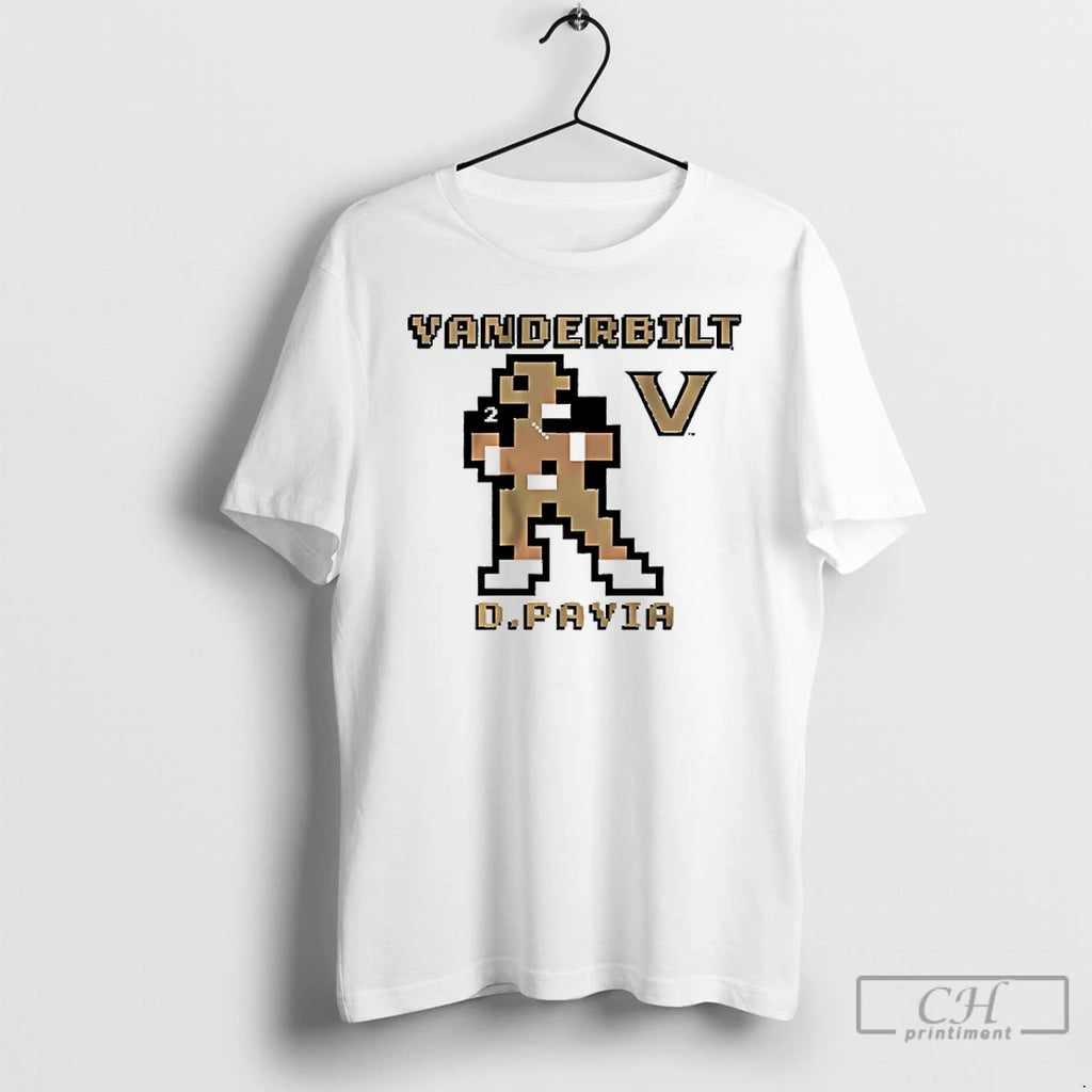 Premium Vanderbilt Commodores Football Diego Pavia Retro Baller T Shirts