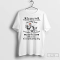 Premium Veteran Once Upon A Time There Was A Girl Chicken And Tattoos T Shirts