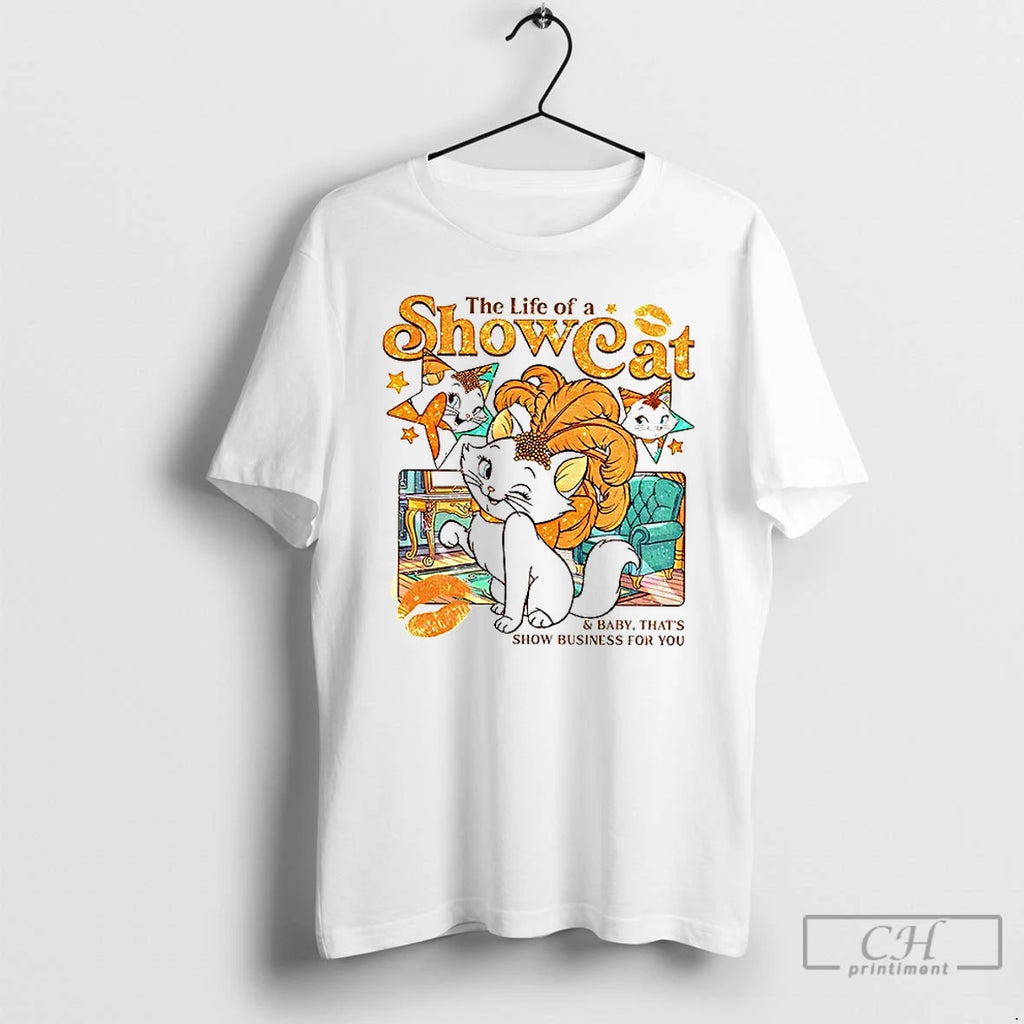 Premium Vintage The Life Of A Showcat The Aristocats Marie Cat T Shirts
