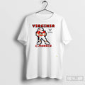 Premium Virginia Cavaliers Football Chandler Morris Retro Baller Pixel T Shirts