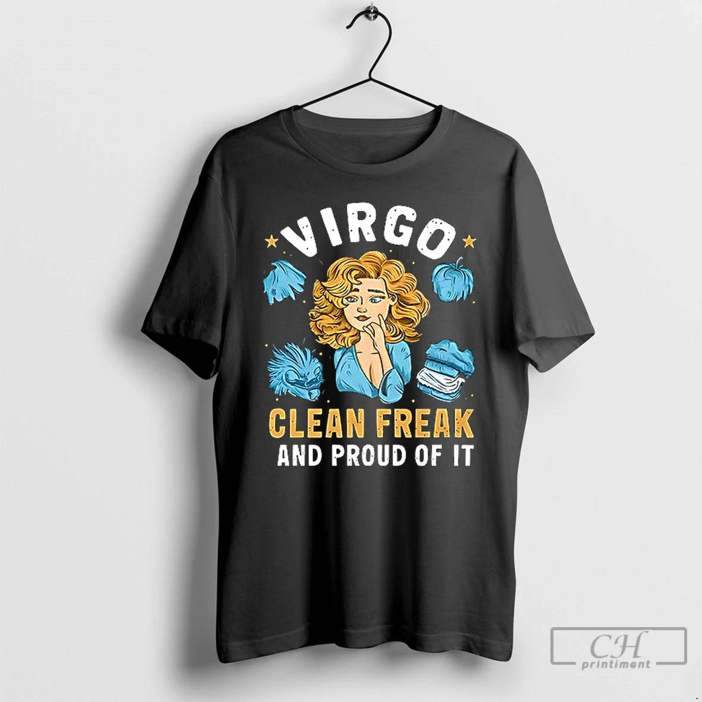 Premium Virgo Clean Freak And Proud Of It Ceramic Ceramic And Classic Dad Cap