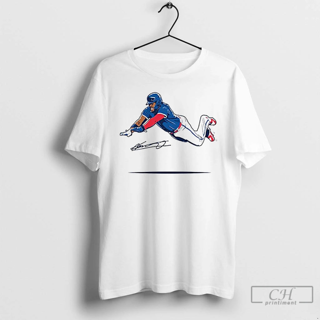 Premium Vladimir Guerrero Jr Mlb Toronto Blue Jays Flying Slide Ornaments T Shirts