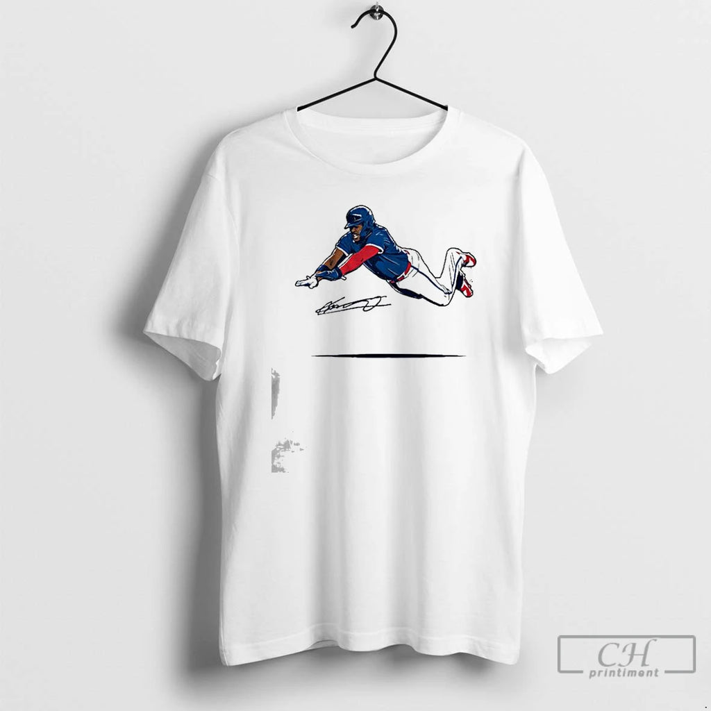 Premium Vladimir Guerrero Jr Super Vlad Flying Slide Signature T Shirts