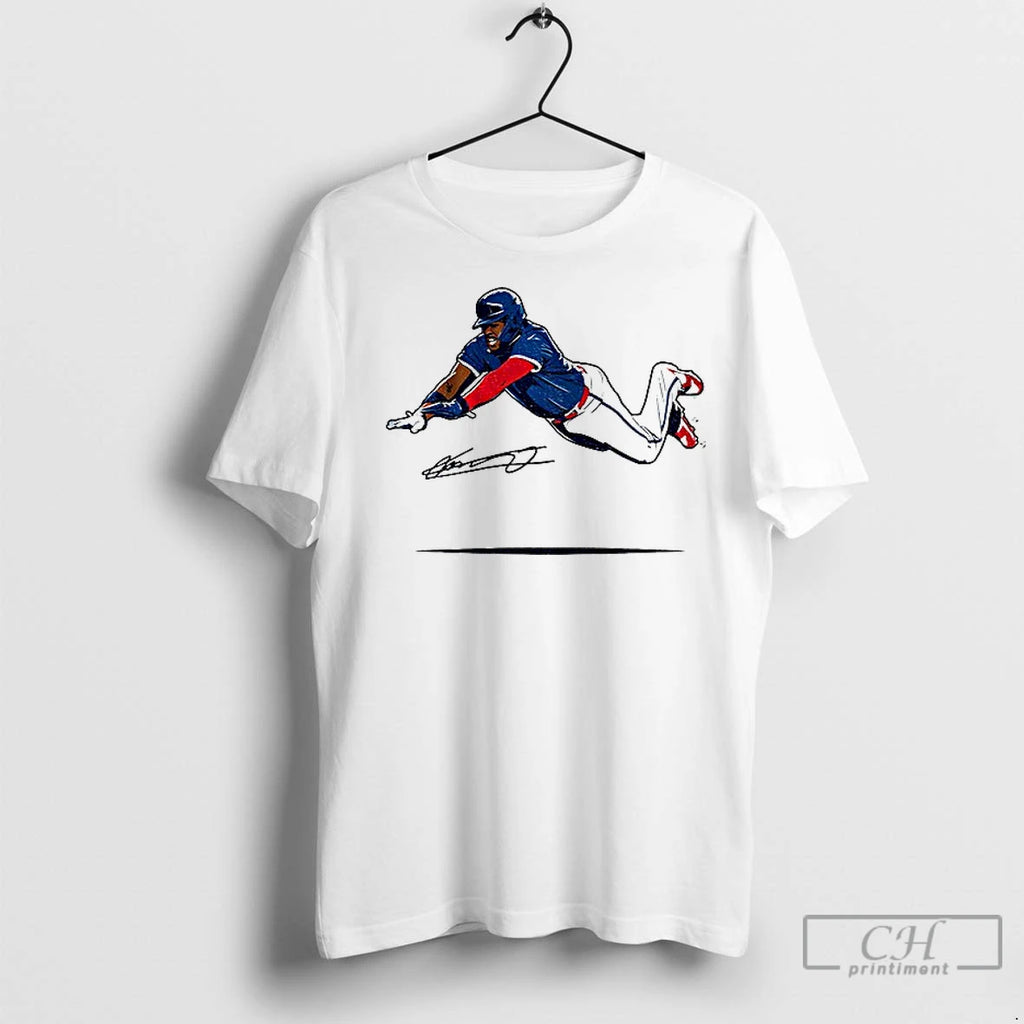 Premium Vladimir Guerrero Jr Super Vlad Flying Slide Superman Toronto Blue Jays Signature