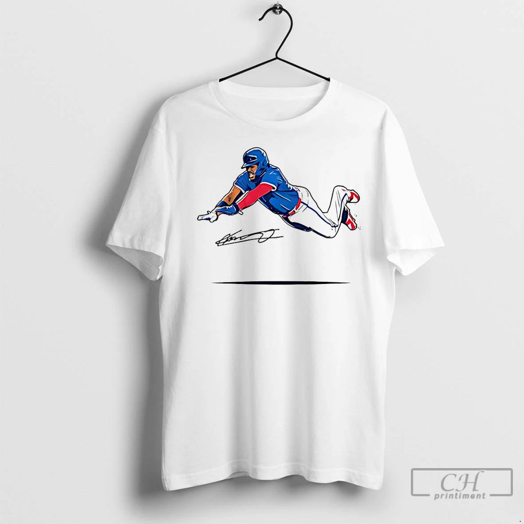 Premium Vladimir Guerrero Jr Toronto Blue Jays Super Vlad Flying Slide