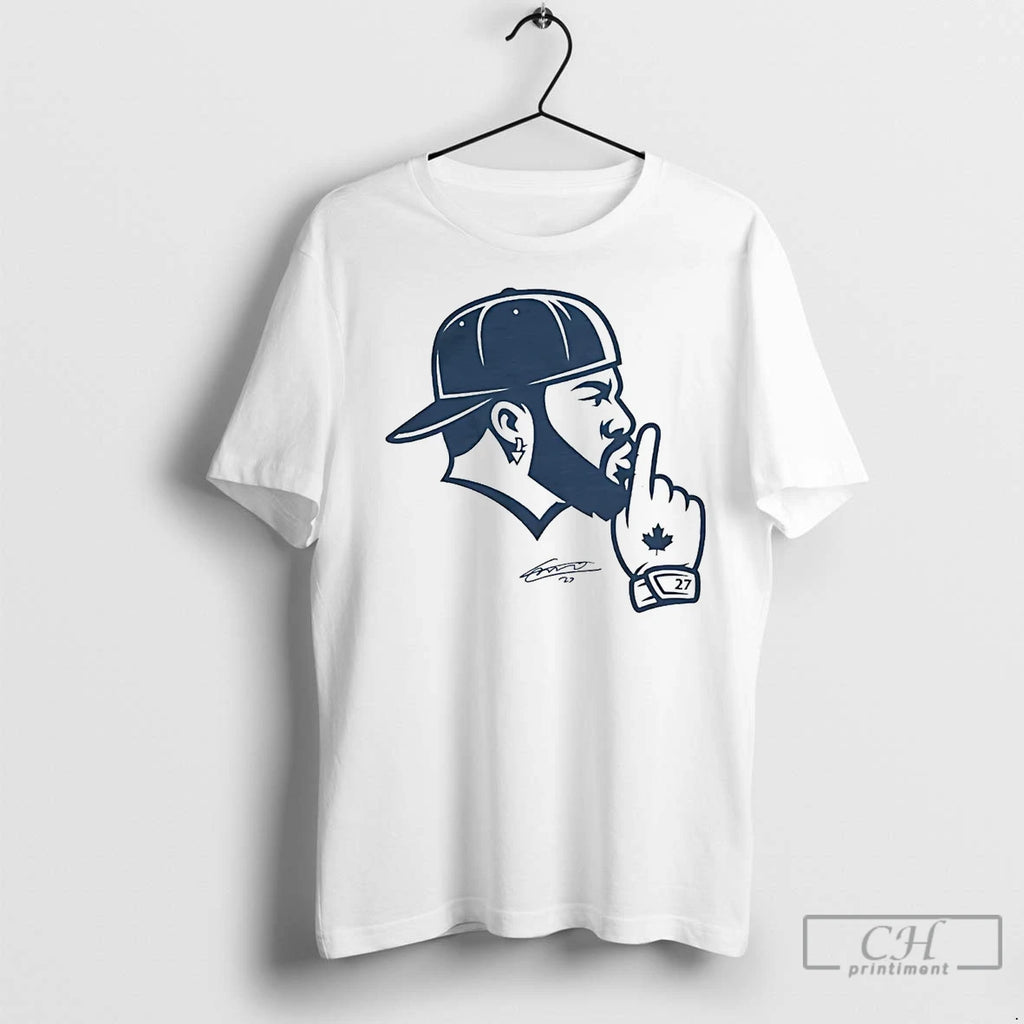 Premium Vladimir Guerrero Jr Shush Head Signature