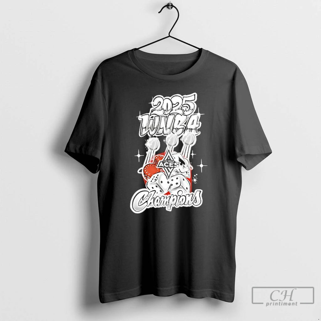 Premium Wnba Finals Las Vegas Aces Basketball Champions 2025 T Shirts