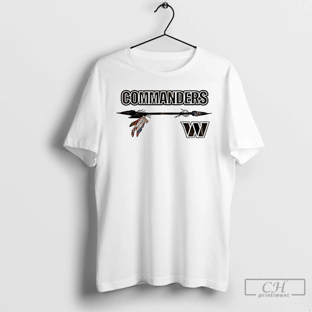 Premium Washington Commanders X Native American Heritage 1 Sided T Shirts