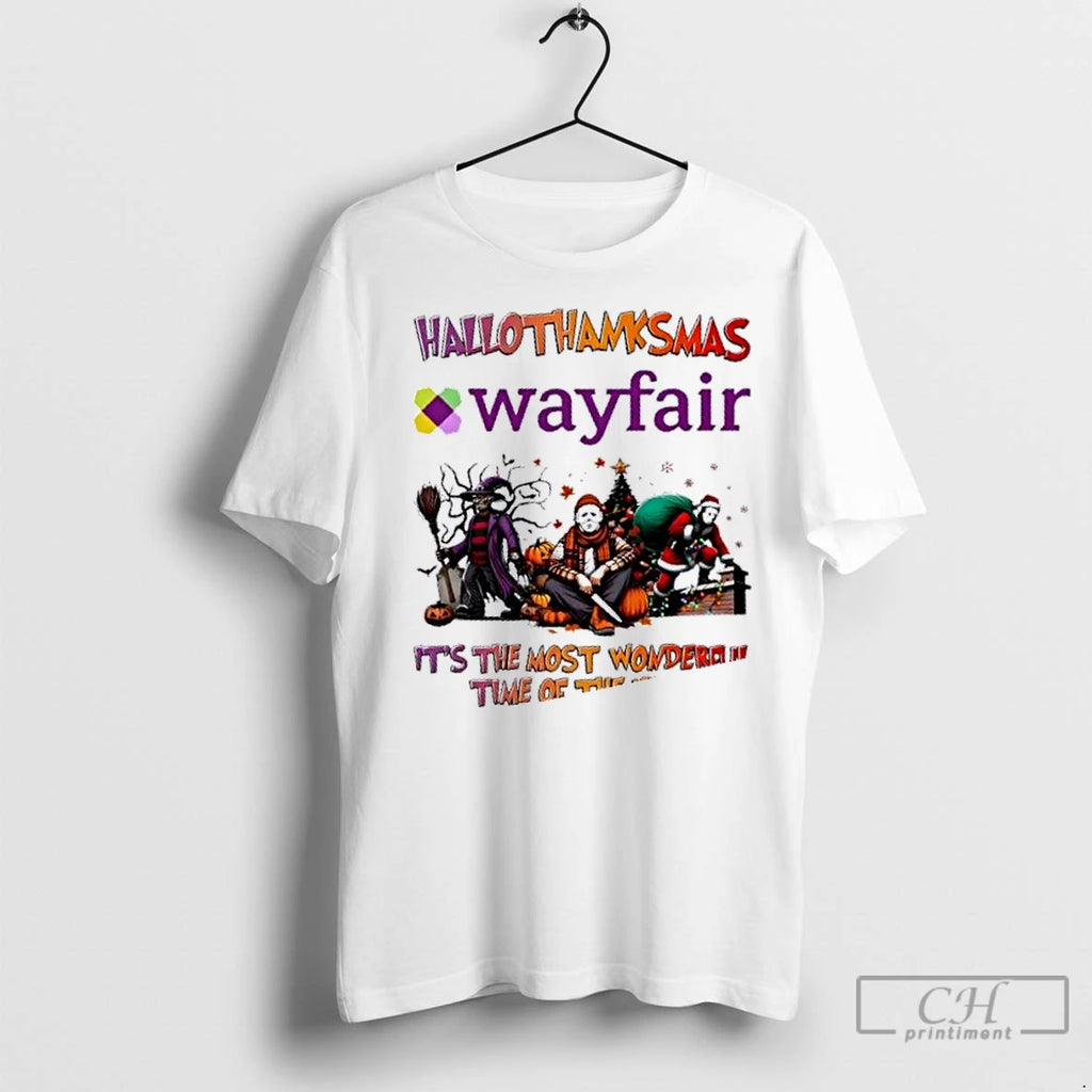 Premium Wayfair X Horror Movies Happy Hallothanksmas Its The Most Wonderful Time Of The Year