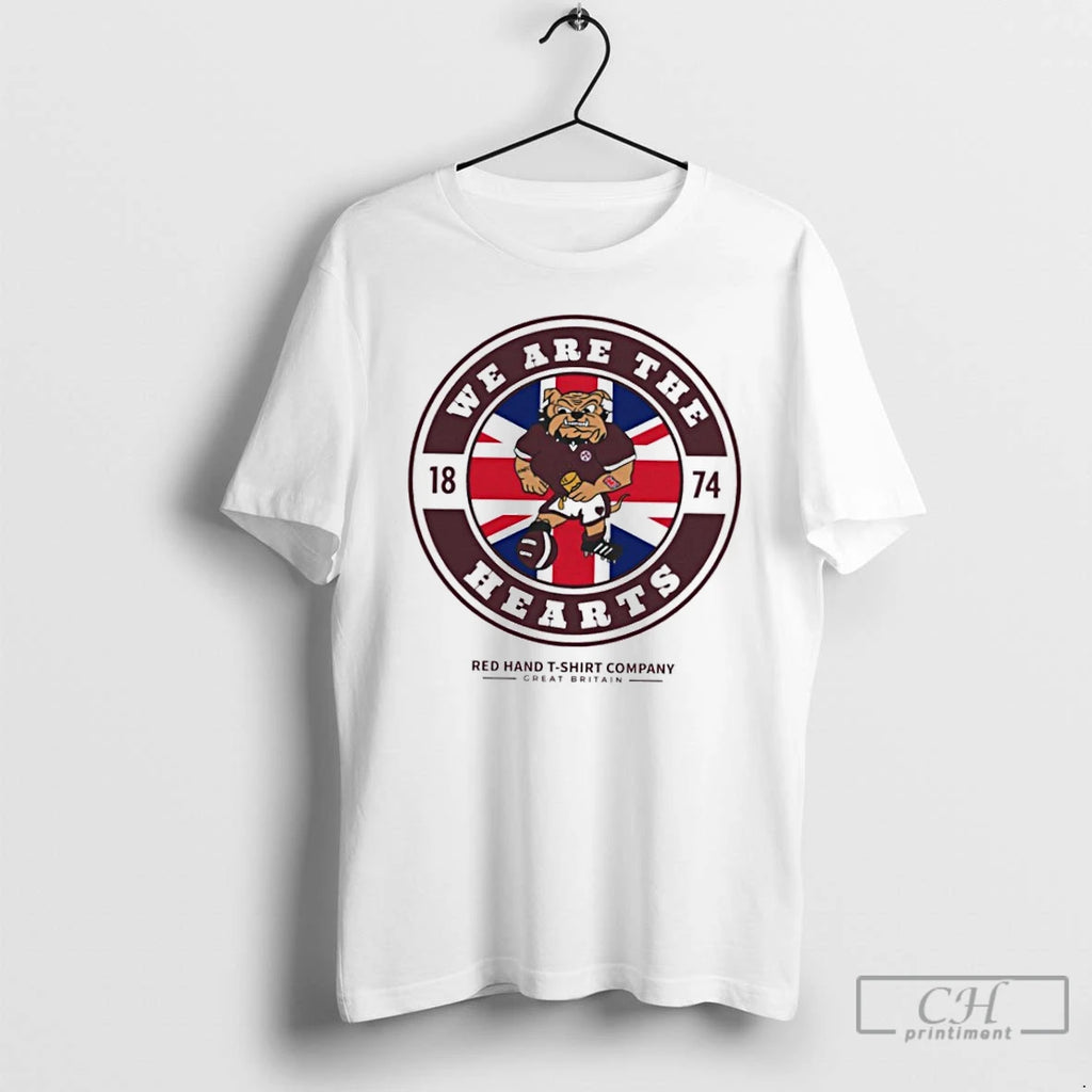 Premium We Are The Hearts Union Jack T Shirts