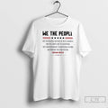 Premium We The People Are The Rightful Masters Abraham Lincoln Stars T Shirts