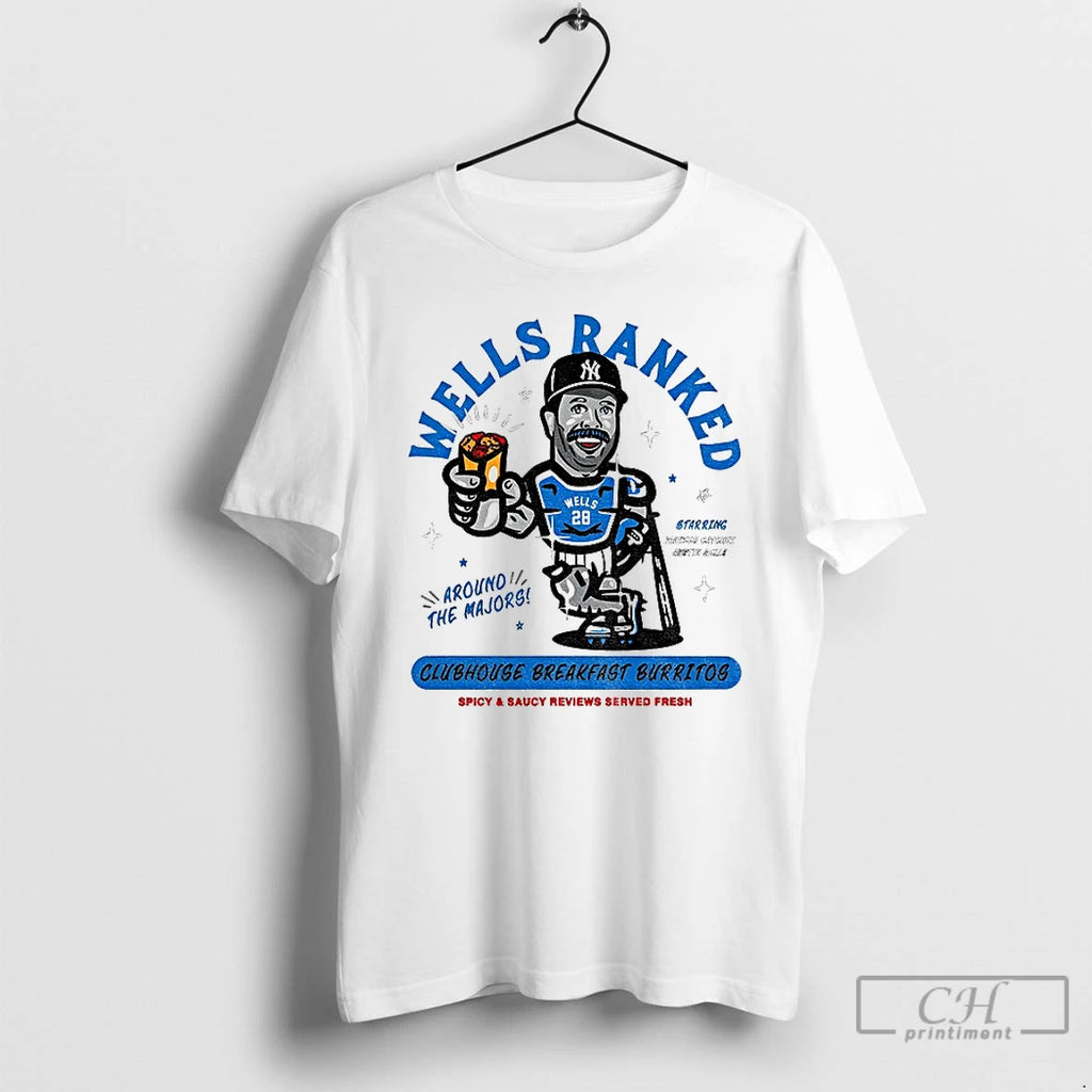 Premium Wells Ranked Vernon Wells New York Yankees Around The Majors T Shirts