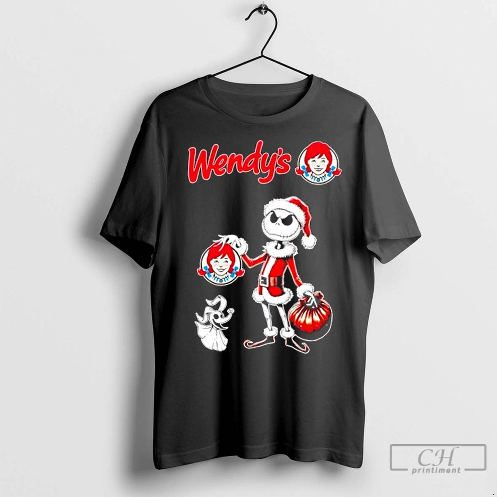 Premium Wendys X Jack Skellington Santa Isnt Real Christmas