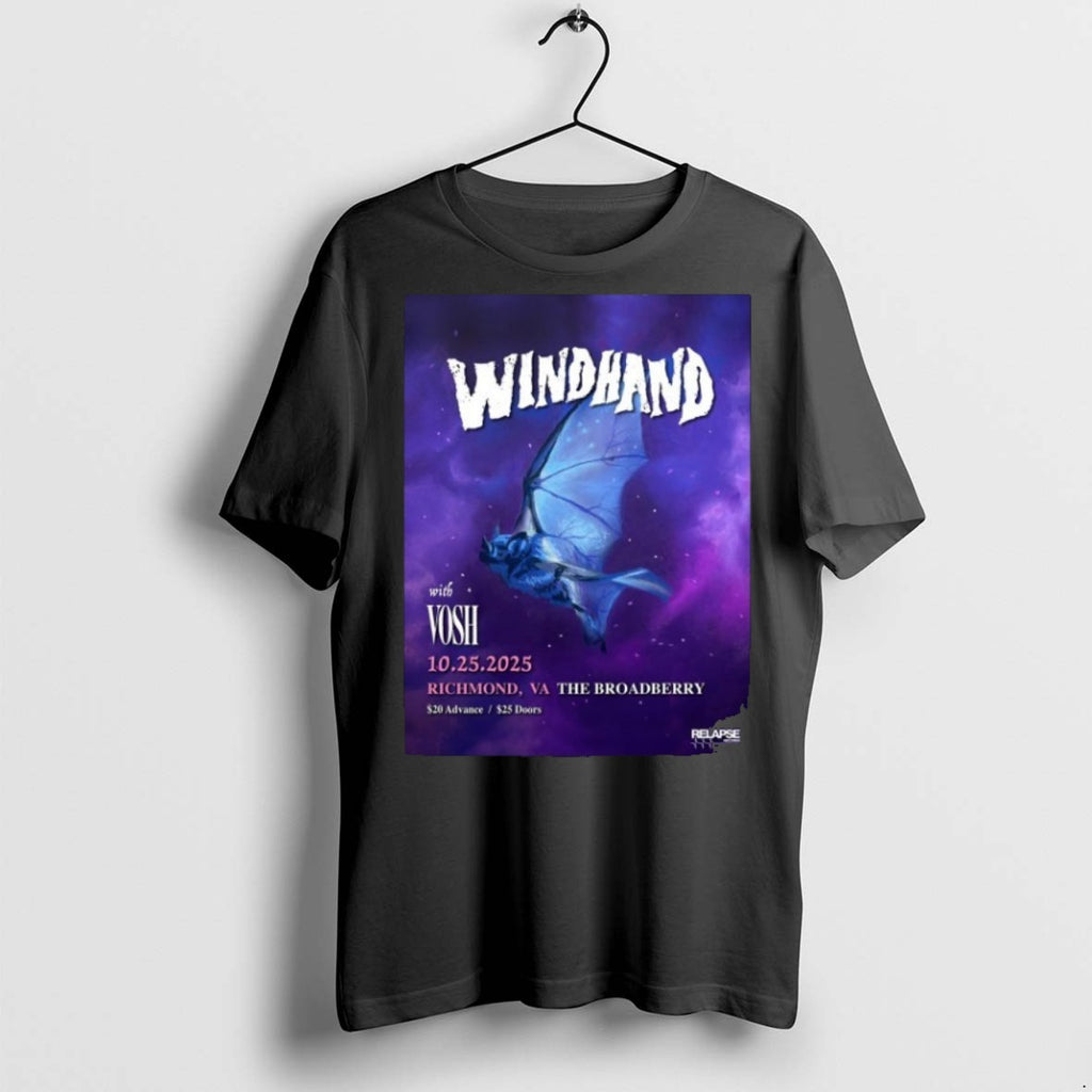 Premium Windhand Oct 25 2025 The Broadberry Richmond Va T Shirts