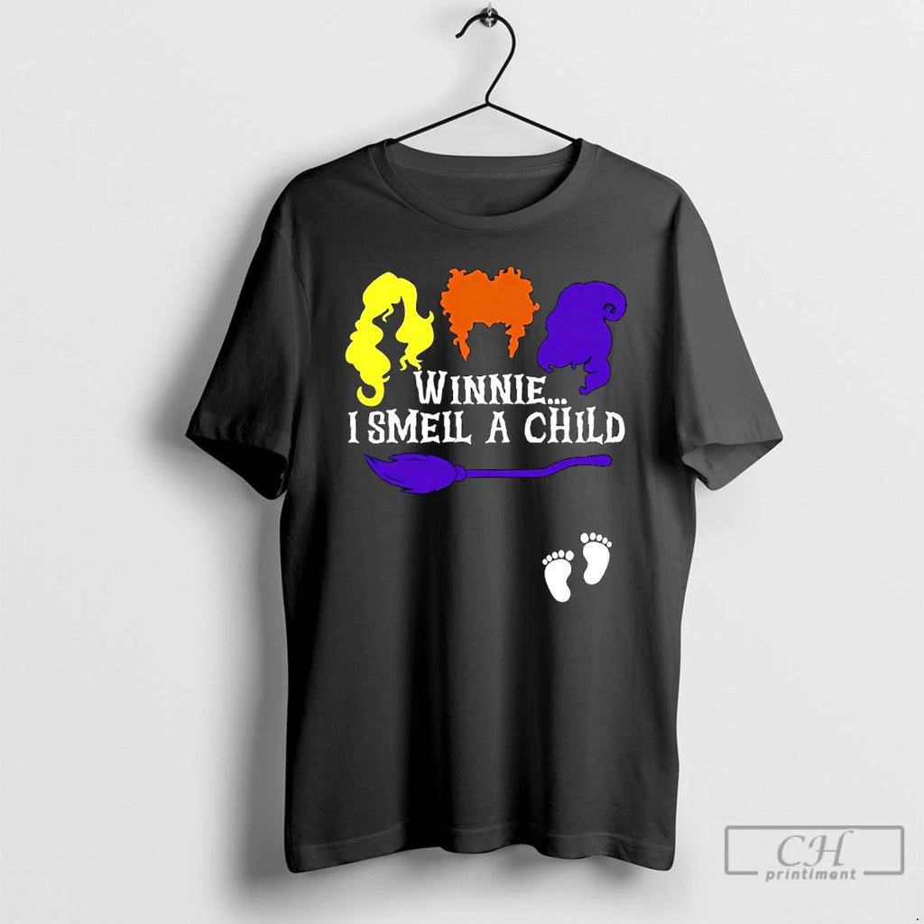 Premium Winnie I Smell A Child Halloween T Shirts