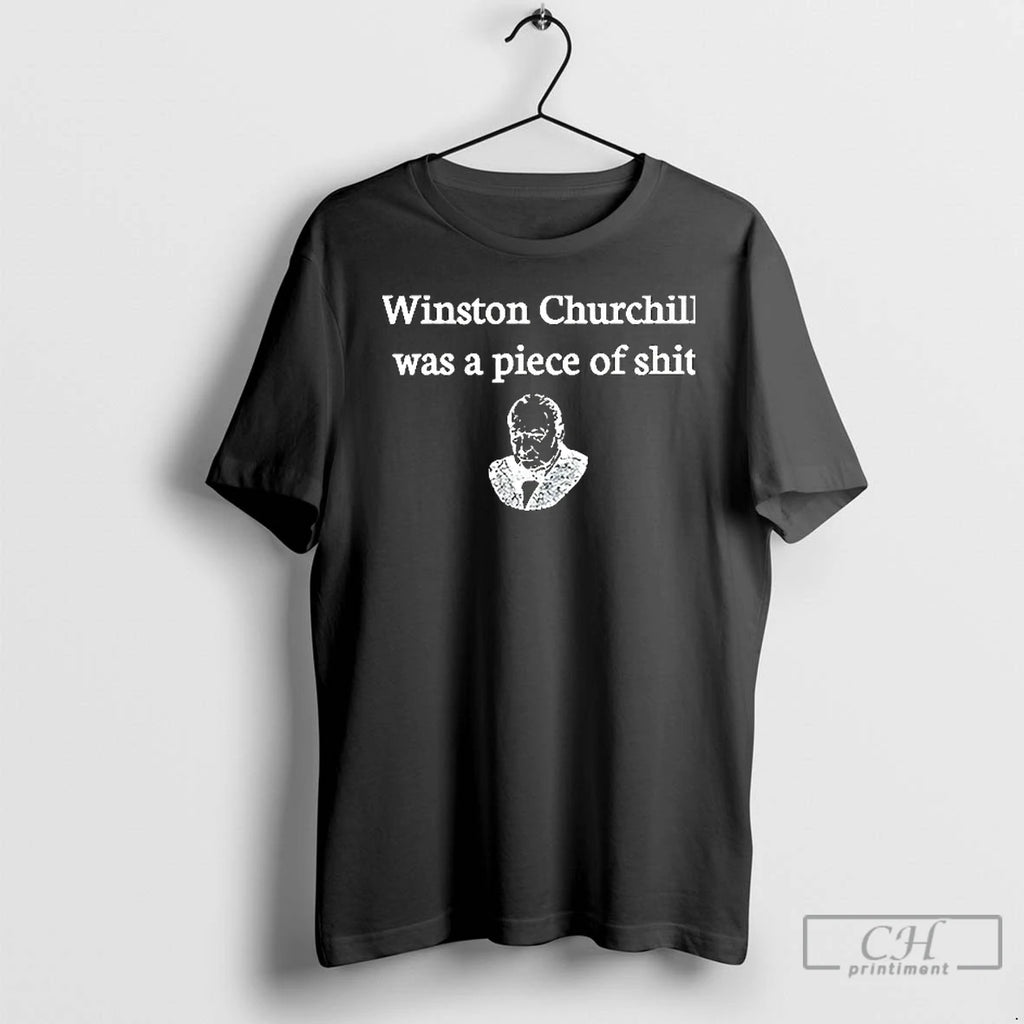 Premium Winston Churchill Was A Piece Of Shit Ceramic Ceramic And Classic Dad Cap