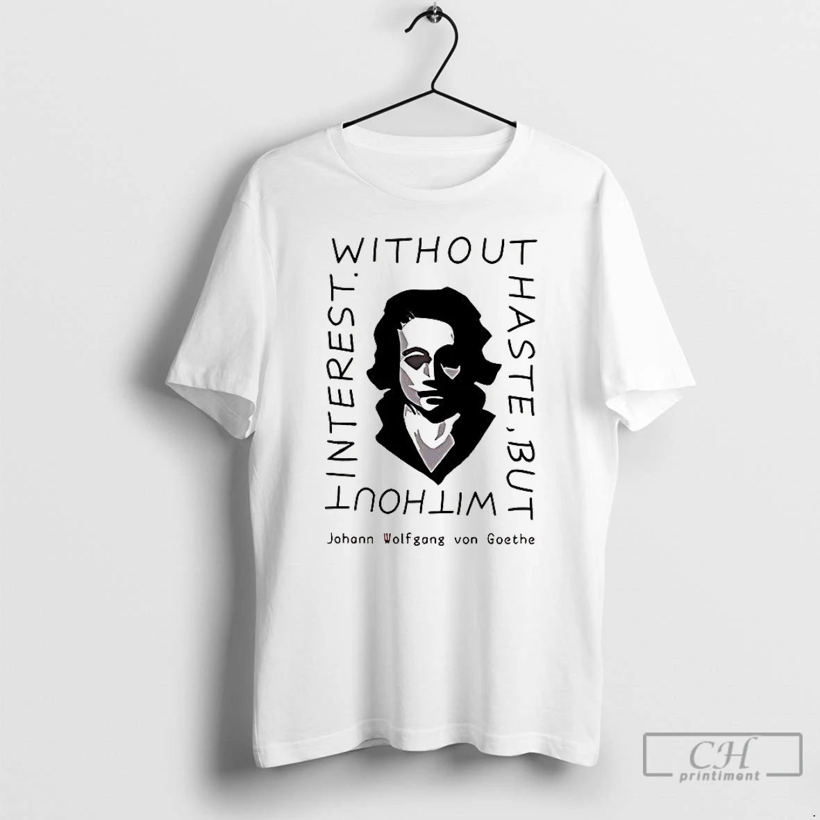 Premium Without Haste But Without Interest T Shirts