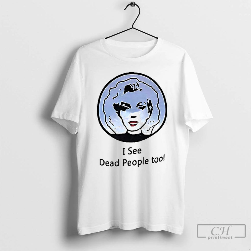 Premium Women I See Dead People Too Art Ceramic Ceramic And Classic Dad Cap