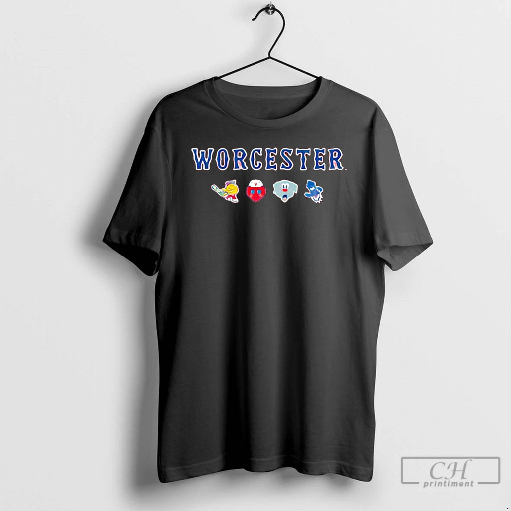 Premium Worcester Red Sox Mascots 2025 T Shirts