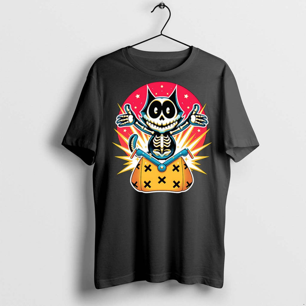 Premium X Ray Cat Cartoon T Shirts